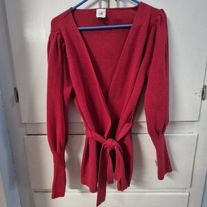 CAbi Vibrant Red Women's Cardigan